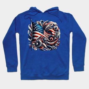 American flag Hoodie